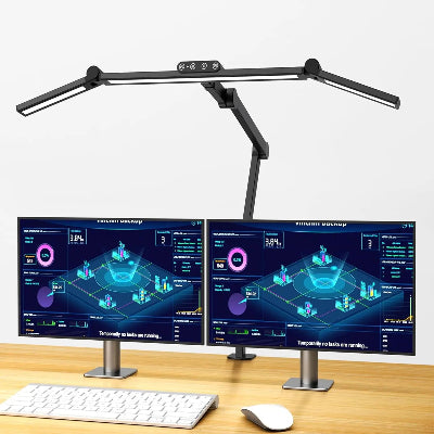 Lampe de bureau fixée bureau