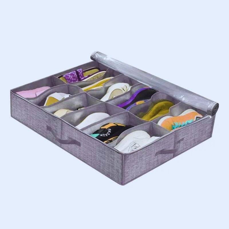 Rangement Chaussures - Sous le Lit - Rangement Innovant