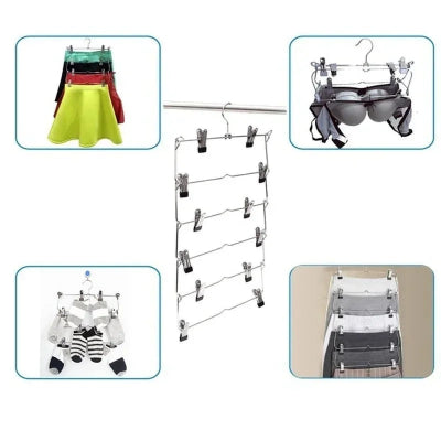 Cintres à pinces  Robustes pincent jupes chaussettes pantalons soutien gorges