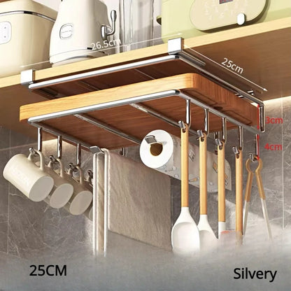 Étagère-de-rangement-innovant-argentée-taille-M-style-quatre