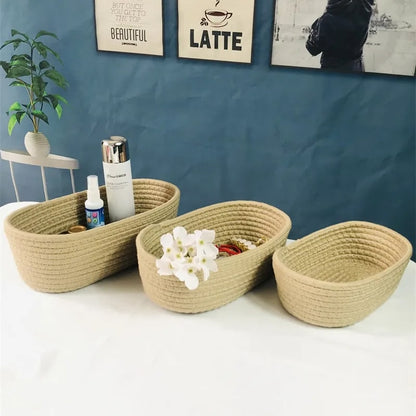 Panier-de-rangement-ovale-rangement-Innovant-huit