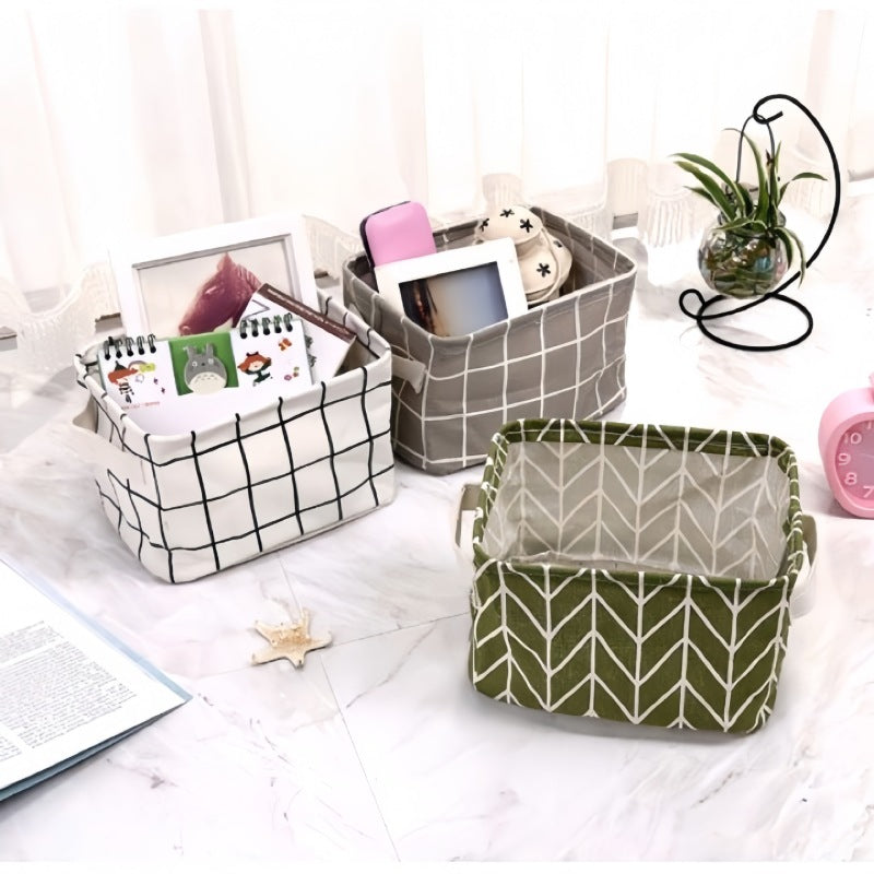 Panier-rangement-pliable-multifonctionnel-rangement-innovant-posé-parterre