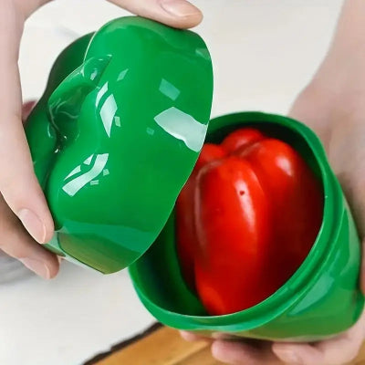 Rangement Cuisine - Boîte de Conservation Alimentaire VeggieKeeper™ - Citron - Rangement Innovant