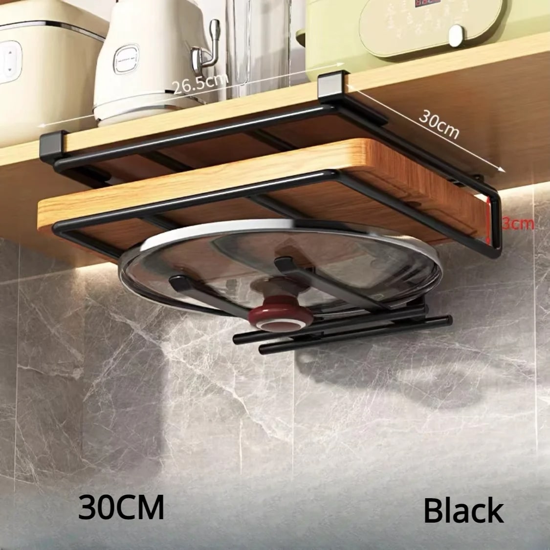 Rangement-cuisine-étagère-innovante-modèle-noir-taille-L-style-trois