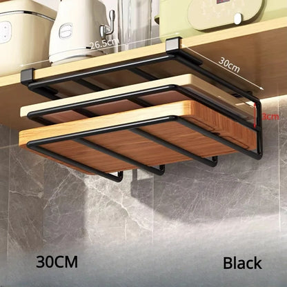 Rangement-cuisine-étagère-innovante-modèle-noir-taille-L-style-deux