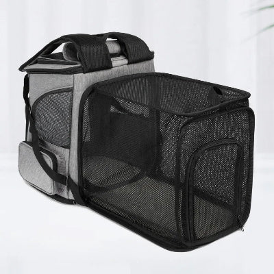 SAC A DOS CHAT  Aventure Confort extension maximale