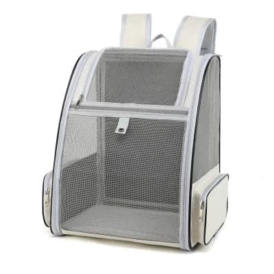 SAC A DOS CHAT  Confort Voyage beige