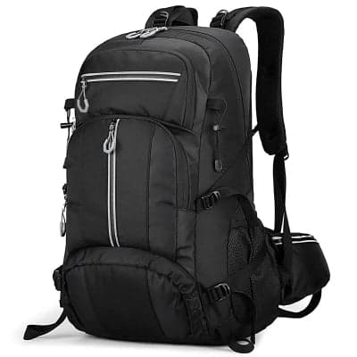 Sac de voyage à dos - De Randonnée Polyvalent - Noir - Rangement Innovant