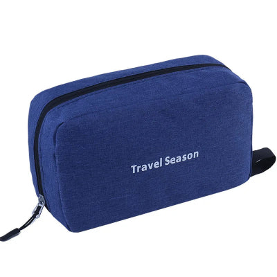 Trousse de toilette suspendue Pratique Pliable bleu marine