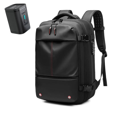 Sac a dos compressible sous vide avec pompe noir