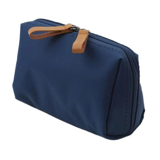 Trousse maquillage - Élégante - Rangement innovant - bleu