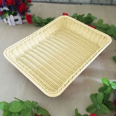 Panier-de-rangement-tissé-rangement-innovant-beige-entourré-fleurs