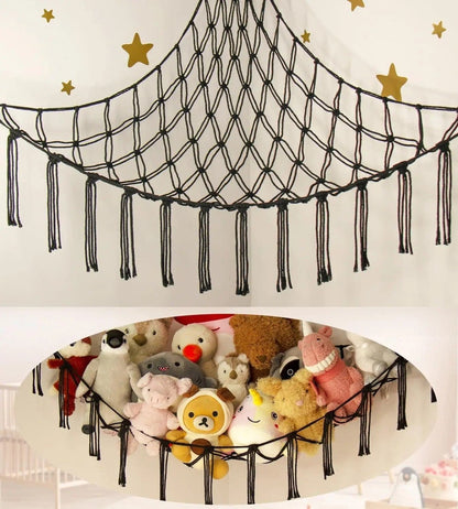 Rangement Chambre Enfant - Range Peluches - StorageHammock™ - Rangement Innovant