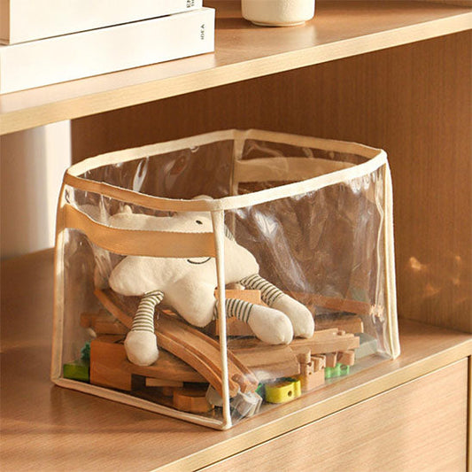 Rangement-jouet-enfant-transparent-rangement-innovant-posé-sur-étagère