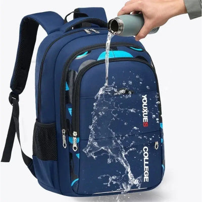 SAC A DOS ENFANT - Polyvalent - Bleu A - Rangement Innovant