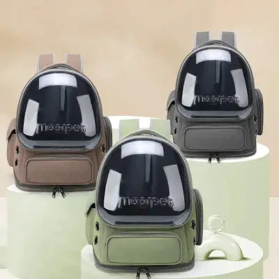 SAC A DOS - Pour Chat ou Petit Chien - KaKi - Rangement Innovant