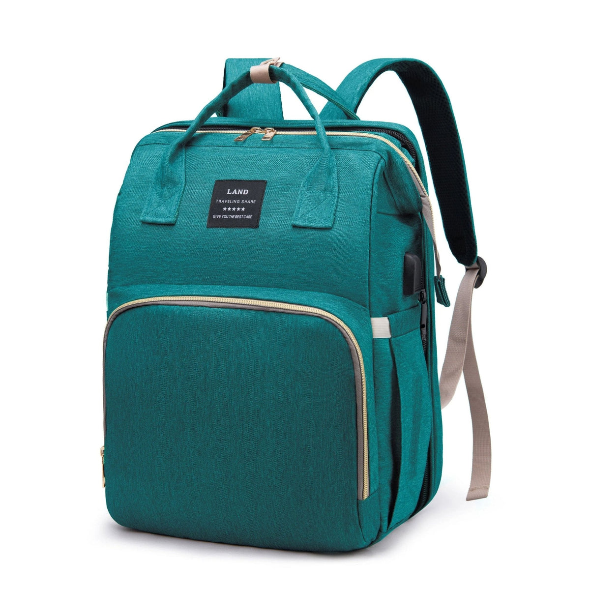 Sac de voyage à dos - A langer avec lit intégré - Rangement Innovant