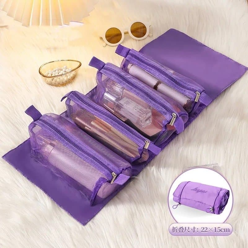 Trousse de toilette - Avec poches détachables - Rangement Innovant