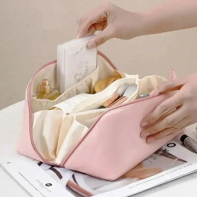 Trousse de Toilette Femme Pratique rose Rangement Innovant